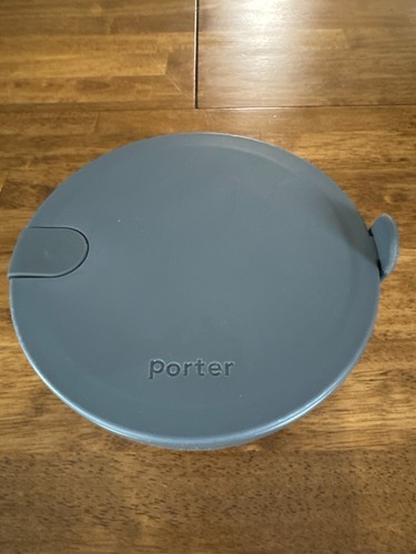 Porter Ceramic Bowl Lunch Container w/ Protective Non-slip Exterior, Charcoal - Picture 4 of 9