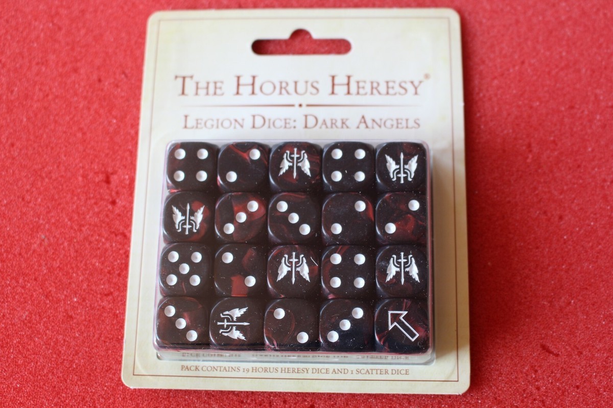 Games Workshop Forgeworld Dark Angels Legion Dice Warhammer 40k