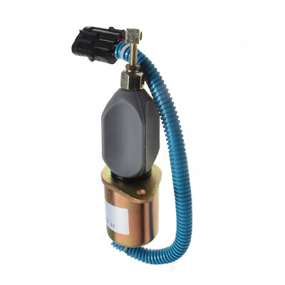 puyozou　シノブゴケ 1pc Stop Solenoid 127973 For Kubota Gehl Skid Steer Loader