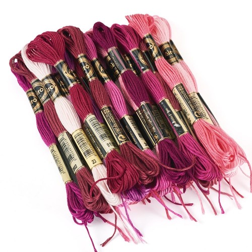 1Bag Gradient Color 1.0mm Polyester Embroidery Floss Cross Stitch Threads Crafts - Picture 60 of 99