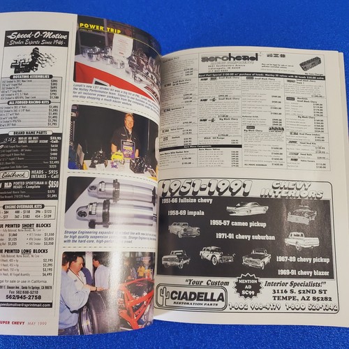 SUPER CHEVY: CRUSIN AMERICA MAY 1999 VOL. 28 NO. 5 CAMARO MUSCLE CAR MAGAZINE - Picture 3 of 11