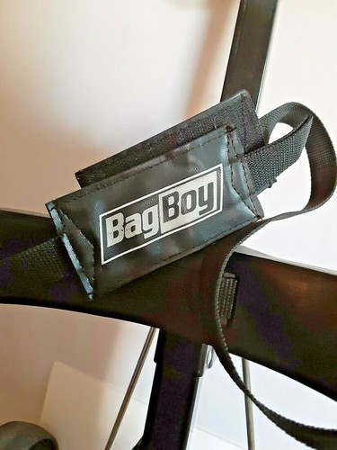 BAGBOY M330 Golf Push Pull Cart 2 Wheels Folding Golf Cart Lightweight Good Cond - Picture 5 of 9