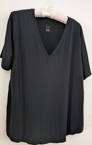 a. new day, Damen T-Shirt schwarz Gr. XXL - Bild 3 von 16