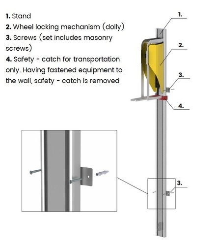 PARKIS Béquille Latérale Vélo Lift Automatiquement Jusqu'À 40% Place - Picture 6 of 34