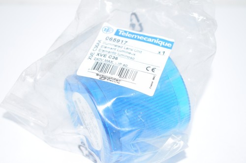 NUOVO Telemecanique Schneider Electric XVEC36 obiettivo blu per luce stack 065917 - Foto 1 di 2