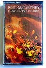 PAUL McCARTNEY -  Flowers In The Dirt - Audio Cassette Tape 1989 Beatles