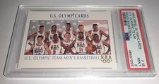 1992 Impel Olympicards #18 Basketball PSA 9 Mint Dream Team USA Pop 98