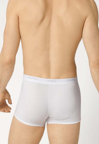 SLOGGI MEN BASIC SHORT Boxer Short Uomo BIANCO - BLU - NERO - GRIGIO - Foto 4 di 40