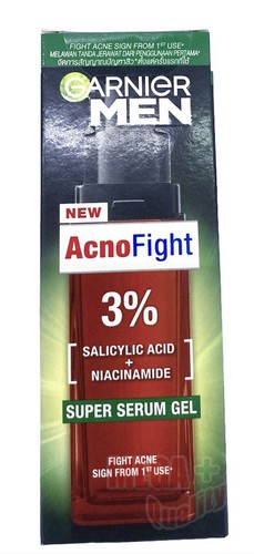 Garnier Men Acno Fight Super Serum Gel Salicylic Fight Signs of Acne 30ml. - Picture 4 of 7