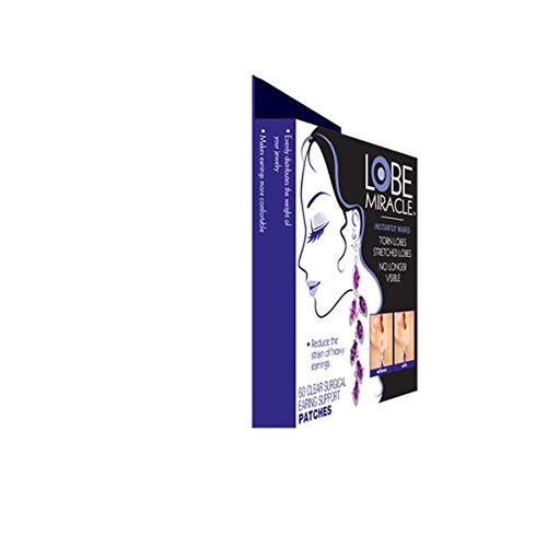 Clear Earring Support Patches Earring Backs For Droopy Ears Ear Care 60 Patches - Picture 10 of 11