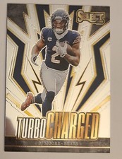 DJ Moore 2023 Panini Select Football Turbo Charged Insert Bears #TUR-DJM