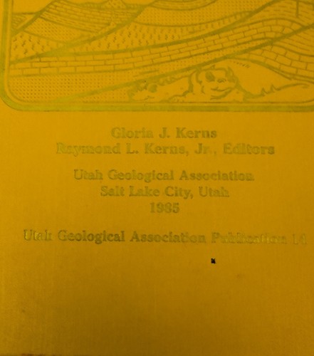 Orogenic Patters and Stratigraphy of NC Utah and SE Idaho Utah GeologIcal Ass 14 - Picture 2 of 3