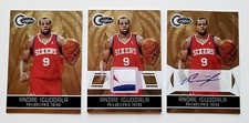 2010 Panini Totally Certified Gold Base+Memorabilia+Autographs Andre Iguodala