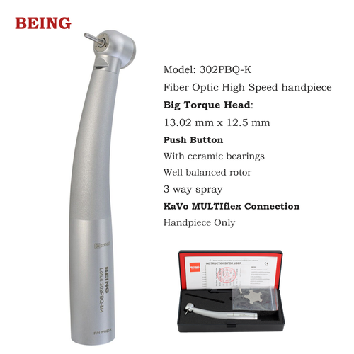 BEING Dental High Speed Handpiece Fiber Optic For KAVO MULTIflex Coupler 4 6Hole - Picture 2 of 172