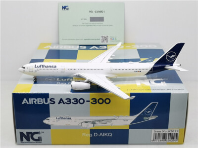 NG Model Lufthansa FOR AIRBUS A330-300 D-AIKQ 1:400 DIECAST