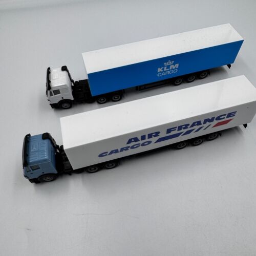 Collection of lkw (2 pcs) AIR FRANCE CARGO & KLM CARGO scale 1/87 (HO) - Picture 2 of 7