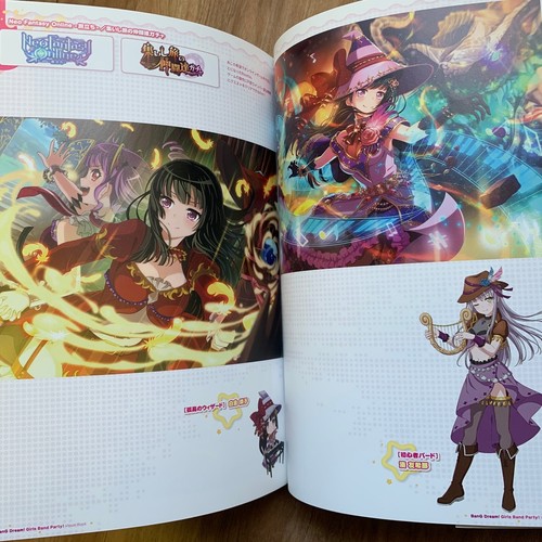 BanG Dream! Girls Band Party Visual Book illustration 1st Poppin Party Bandori - Picture 19 of 24