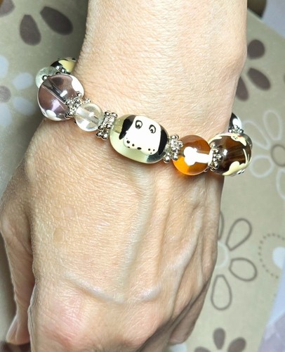 Dog Bracelets Jewelry Wholesale Bracelet Lot of 6 Beaded Stretch Bracelets - Picture 16 of 19