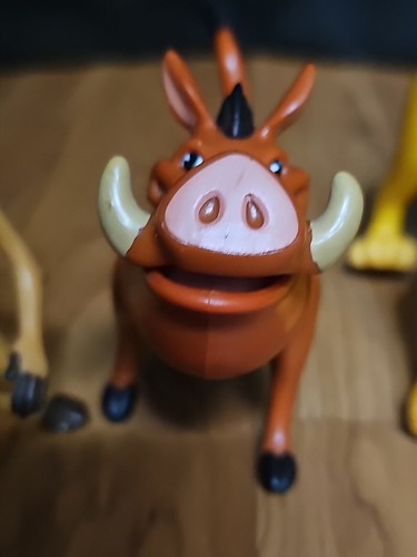 Vintage Lion King Simba Timon Pumba Disney Action Figures - Picture 3 of 13