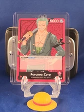 Roronoa Zoro - OP01-001 - Leader - English - Near Mint - One Piece CCG