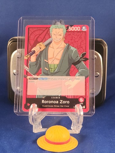Roronoa Zoro - OP01-001 - Leader - Englisch - Near Mint - One Piece CCG