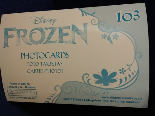 2014 PANINI Frozen "Ice Dreams" (4x6) Photocards You-Pick-1 Disney - Picture 126 of 132