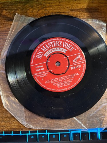 Beniamino Gigli - Mother Machree Gigli Encores - 7” Vinyl Single EP Record RARE - Picture 2 of 4