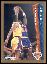 1992-93 Fleer Charles Smith New York Knicks #397