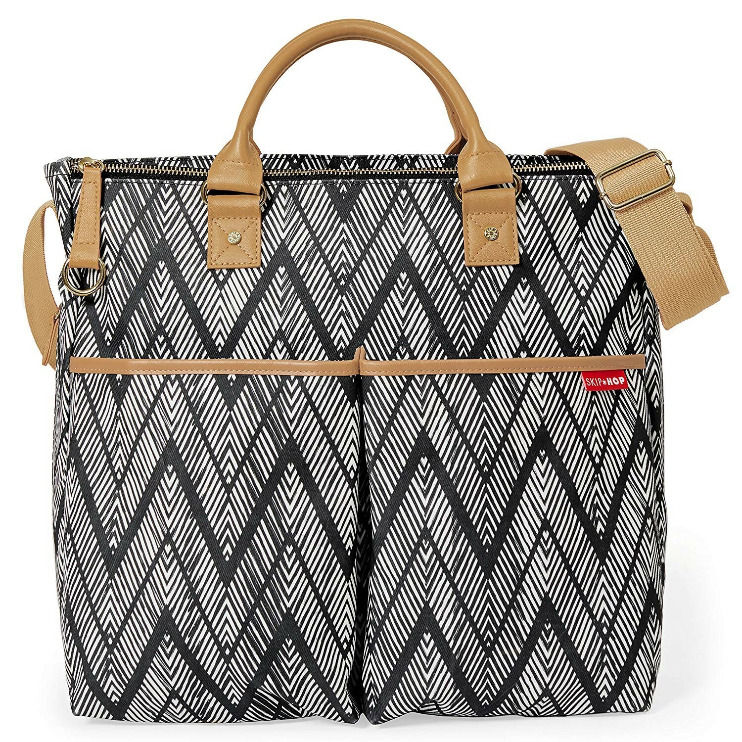 chevron diaper bag