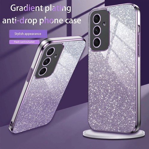 Do Samsung A56 A36 A26 A16 S25 Ultra S24 FE S23 Brokatowe etui Silikonowe etui TPU Cover - Zdjęcie 3 z 19