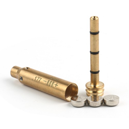 .177cal Red Laser Bore Sight End Barrel Laser Bore Sight Boresighter 6 Batteries - Picture 11 of 18