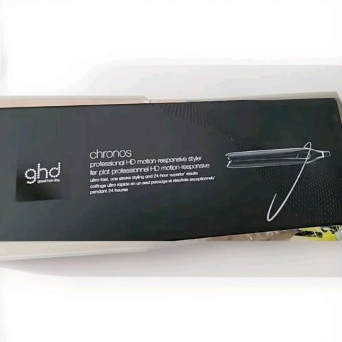 ghd Chronos Infinity 1" BLACK 365F Flat Iron Styler NIB