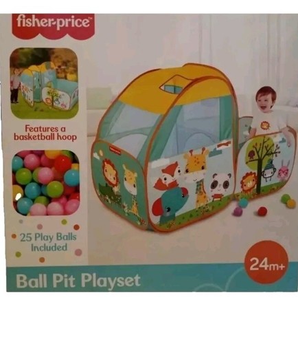 Fisher-Price Dream House Ball Pit Playset Includes 25 Play Balls - Picture 2 of 3