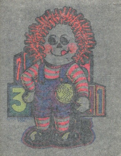 GIRAFFA vintage anni 70 ferro su t shirt transfer taglia intera NOS - Foto 5 di 11