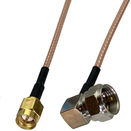 RG316 F TV to F SMA TS9 CRC9 connettore maschio e femmina RF cavo coda di cavallo saltatore - Foto 7 di 18