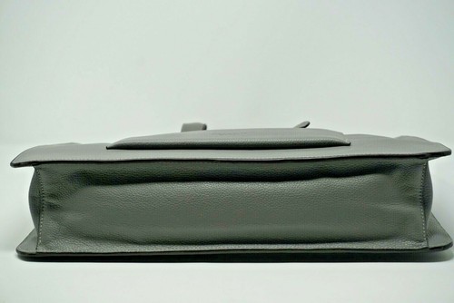 Coach Herren Metropolitan Pebble Leder meliert grau weich Aktentasche 32249 - Bild 8 von 12