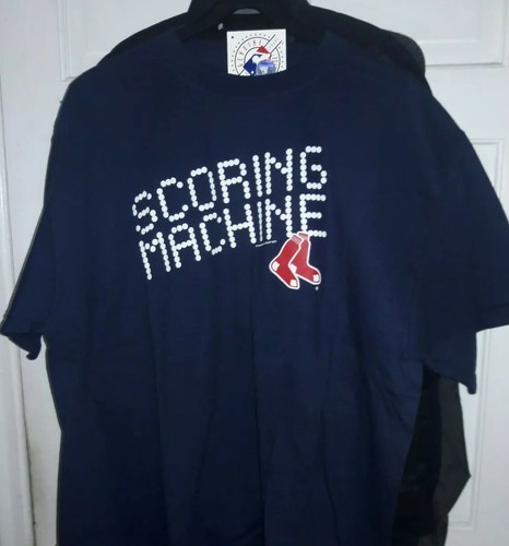 Boston Red Sox Scoring Machine navy shirt MLB baseball T-Shirt NEW -- XL