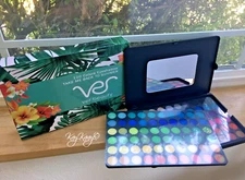 Ver Beauty TAKE ME BACK TO SUMMER Highly Pigmented 120 Eyeshadow Palette in Case