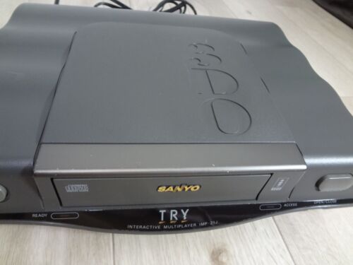 SANYO 3DO TRY IMP-21J Video Game console System Panasonic Tested Work 2 - Picture 2 of 17