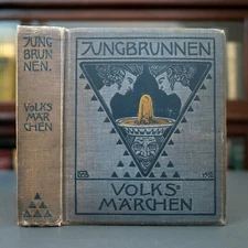 1902 FAIRY TALES FOLKLORE MYTHS LEGENDS MACABRE SUPERNATURAL OCCULT ANTIQUE BOOK