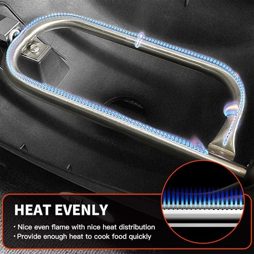 Stainless Steel Burner Grill Tube For Weber Parts Q100 Q120 Q1000 Q1200 BBQ AU - Picture 6 of 12
