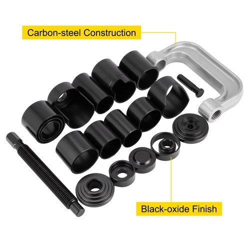 21-teiliges Kugelgelenk-Pressset Kohlenstoffstahl Auto Reparatur Entferner Installation Adapter Werkzeug - Bild 7 von 12