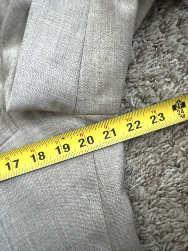 Vintage 60's Cricketeer Suit Men's 41R - 38W x 30L Beige Gold Button Union USA - Picture 6 of 17