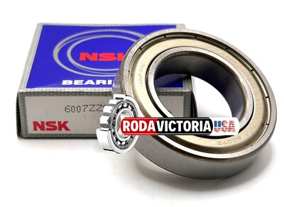 NSK 6007 ZZ C3 DEEP GROOVE BALL BEARING, METAL SHIELDED