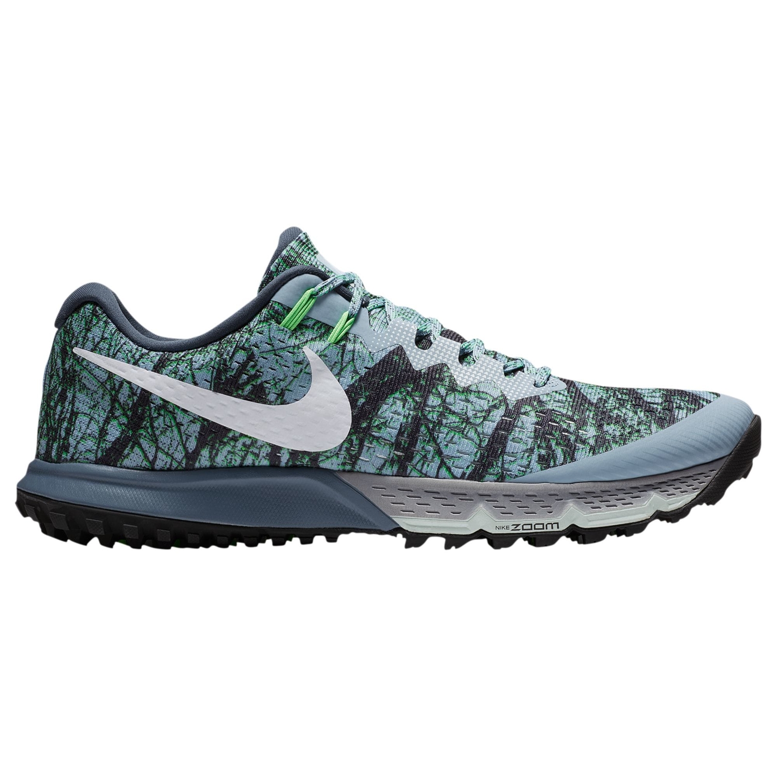 Nike Zoom Terra Kiger 4 Blue Grey/White/Diffused Blue/Rage Green/Base 80563400 Nike Zoom Terra Kiger 4 Blue Grey/White/Diffused Blue/Rage Green/Base 80563400