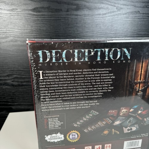 Deception Murder in Hong Kong - Grey Fox Games - NEW SEALED - 第 9/13 張圖片