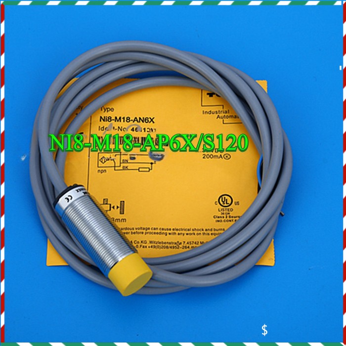 1PCS NEW for TURCK NI8-M18-AP6X/S120 PROXIMITY SENSOR SWITCH fast ship