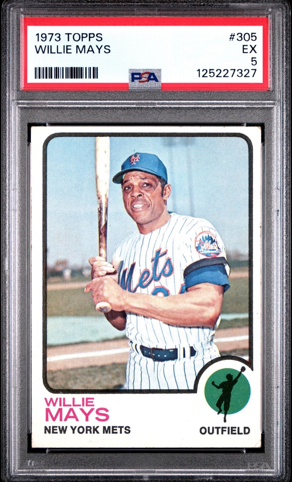 1973 Topps Willie Mays 305 PSA EX 5
