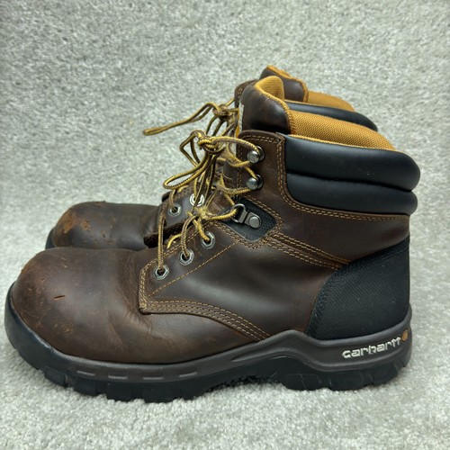 Carhartt Composite Toe Work Boot Men's 10 Brown CMF6366 Construction Warehouse - Picture 7 of 23