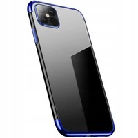 Clear Color TPU HüLle Mit Metallrahmen FüR Samsung Galaxy S22+ Blau